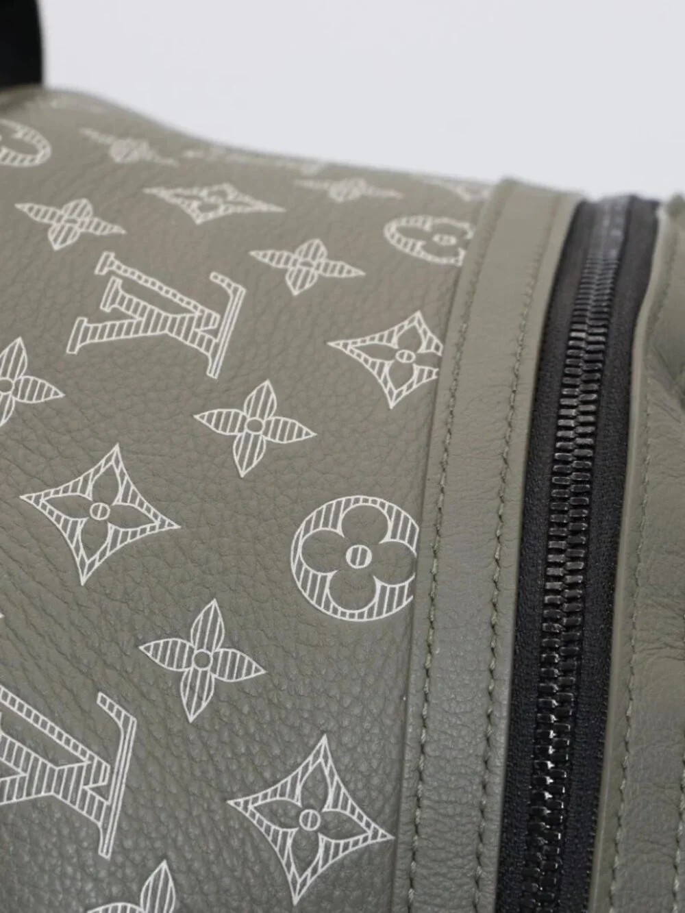 Louis Vuitton Discovery Backpack PM Monogram Shadow Leather M12463 - Gray